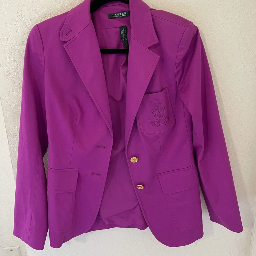 Barney Purple Ralf Lauren Blazer 🤩